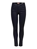 coated Only Femme Onlfhush Mid Sk Ank Coat Bb Bj14019 Noos Pantalon, Enduit Noir, M EU