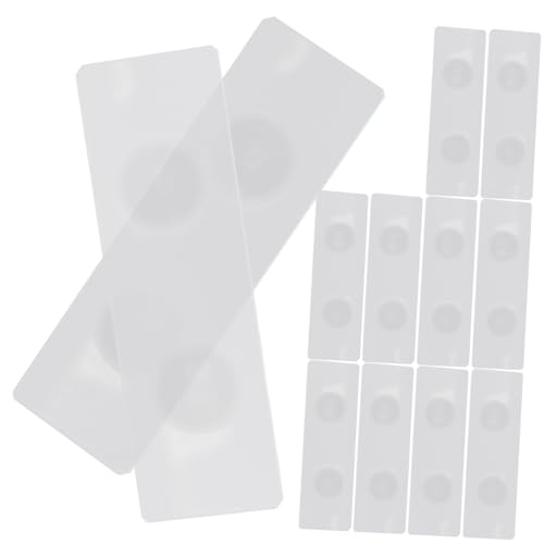 MUCKLILY 50 Pcs Concave Slide Slides for Microscope Concave Microscope Slides Microscope Slides for Laboratory Blank Microscope Slides Laboratory Microscope Slides Microscopic Slides Glass