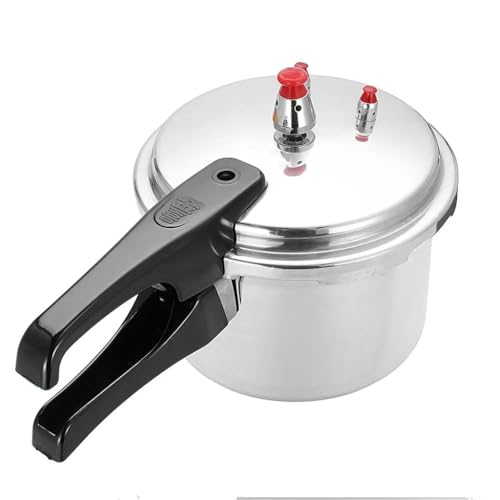 Olla a presión for cocina, horno eléctrico, estufa de Gas, utensilios de cocina de seguridad con ahorro de energía, for acampar al aire libre, 3/4/5L(13 * 18CM)