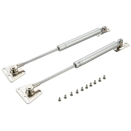 AOMUCH Flap Stay Damper Gas Spring Hinge Slow Down Drop Leaf of Cabinets Desks Slowly Open Drop Leaf - 2 Pack