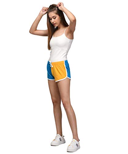 Image of KOTTY Women's Night Shorts(LightYellow&LightBlue,28)