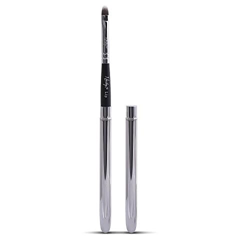 Nanshy Lip Brush with Lid - Vegan and Cruelty-Free Cover