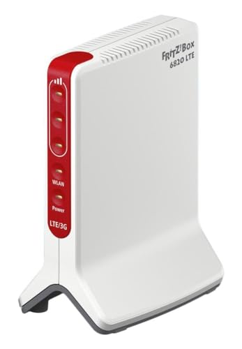 AVM FRITZ!Box 6820 (LTE (4G) und UMTS (3G), WLAN N bis 450 MBit/s, 1 x Gigabit-LAN, deutschsprachige Version)