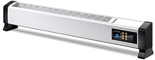 LJXiioo Electric Skirting Board Convector Heater with Intelligent Thermostat, Digital Timer for Home/Conservatory - Baseboard Radiator with Anti Frost