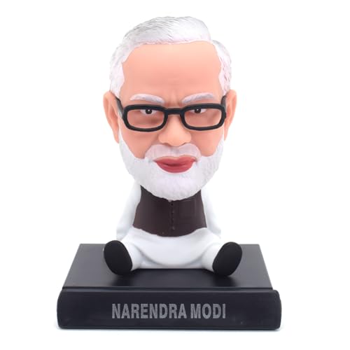 Image of Super Hero Action Figure Limited Edition Bobblehead with Mobile Holder for Car Dashboard, Office Desk & Study Table (Pack of 1) (Narendre)