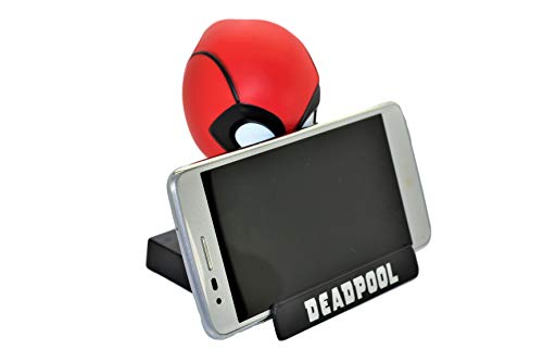 Deadpool Bobble Head Figure Cell Phone Holder Car Dashboard Office Home Accessories Ultra Detail Doll .