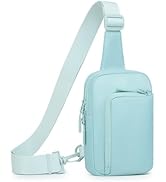 SUIKIHUM Mini Sling Bag for Men Women, Small Travel Fanny Packs Crossbody Anti Theft Reversible N...