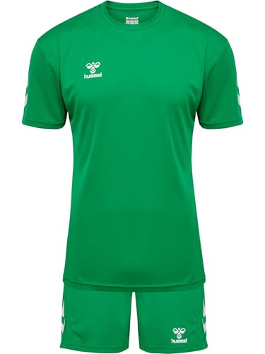hummel Trikot Set Weiß Gruen, M Herren