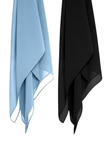 Image of Premium Georgette Hijab for Women, Lightweight and Breathable | 180x70 cm