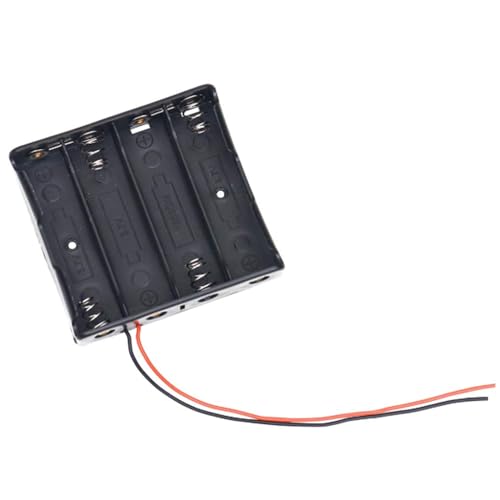 Image of 4 x 2000mAh Rechargeable Cells with 4-Slot Battery Holder | 3.7V-14.8V DIY Power Pack for Robotics, Toys, LED Lights, Power Banks, Fans & Electronics Projects