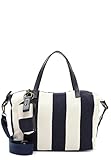 Tamaris Bowlingbag Lou 32152 Damen Handtaschen Streifen blue 500