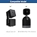 2 Pack Wall Mount Compatible with Wyze Cam Pan V3/V4,Blink Mini Pan-Tilt Camera Black, 360 Degree Swivel Adjustable Mount Camera Wall/Ceiling Indoor/Outdoor Mounting Bracket