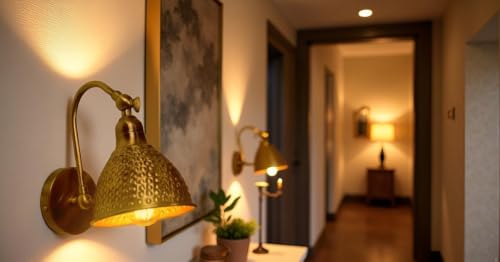 Image of Decorative Chandeiler & Wall Light Hammered Spot Light Vintage Designs and Looks are Very Elegant (Antique, 4)