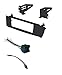 ASC Car Stereo Install Dash Kit, Wire Harness, and Antenna Adapter to Install and Aftermarket Single Din Radio for 2004 2005 2006 2007 2008 2009 2010 BMW X3