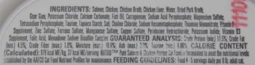 Nutro Perfect Portions Feed Clean Grain Free Cat Food 4 Flavor 8 Can Sampler - (2) Each: Salmon, Chicken, Salmon Chicken, Chicken Shrimp (2.6 Ounces) Plus Catnip Toy And Fun Facts Booklet Bundle #TOP4