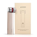 AMIRO HydraGlow Booster Facial Device, Skin Firming & Radiance Enhancing, Works with PDRN Serum, Portable at-Home LED Beauty Device