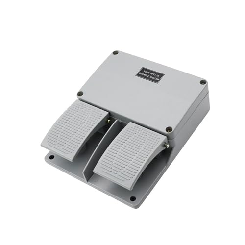Interruptor de pie YDT1-16 doble aluminio evita fallos de mando en máquinas 2