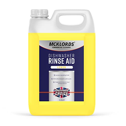 McKLords Dishwasher Rinse Aid Lemon 5L