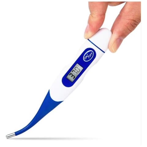 Thermometer for Baby, Kids ,Adults,Flexible Tip - Oral or Rectal Medical Thermometer Accurate, Fast Reading - Perfect for New Born, Toddlers, Kids Cover