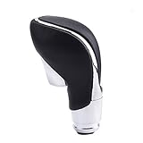 * Verchromte Silber trimmen. MJS JHXC NS Ändern Auto Schaltknauf Automatik Getriebe Hebelgriff for Opel Astra J 2009 2010 2011 2012 2013 2014 2015 (Color Name : Black)