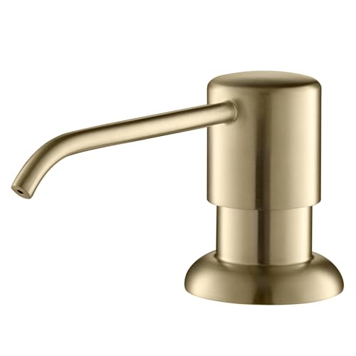 KRAUS Boden Kitchen Soap and Lotion Dispenser in Spot Free Antique Champagne Bronze KSD-53SFACB