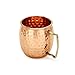 Zap Impex Pure Copper Hammered Moscow Mule Mugs Ideal for All Chilled Drink Bar or Home Large Gift Set (Pack of 6 pcs)