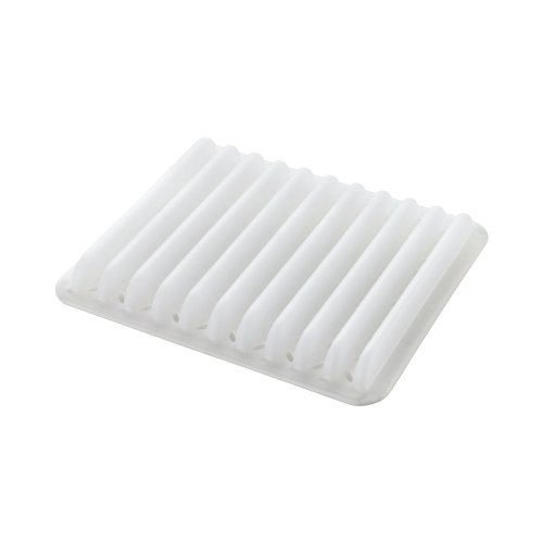 Umbra in-Sink Dish Drying Rack, Translucent White