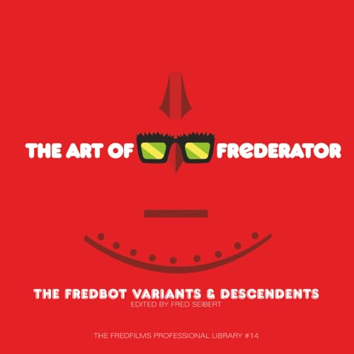 Fredbot Variants artbook animation Frederator guide illustration - 2
