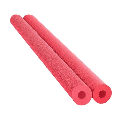 Baoblaze 2x Frites de piscine flottantes en mousse de 150 cm pour jeux et fêtes d'été, Rouge