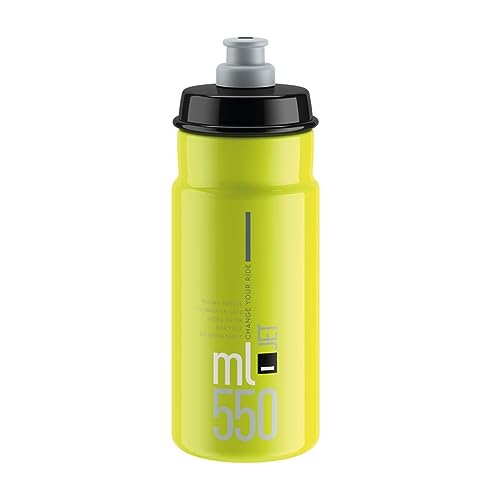 ELITE Bidón Jet Amarillo/Negro, 550 ml