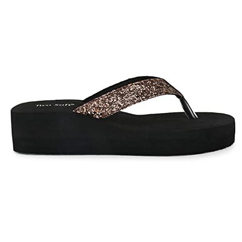 Image of BestWomen Slipper Stylish Comfortable Lightweight Soft Flaxsible Casual Flip Flop /Girls fancy chappal BZ1-P2 009