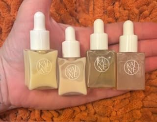 KAINE Serum Discovery Kit, 4-Piece Skincare Set Vegan Korean Face Serum Gift Set for Radiant & Hydrated Skin 0.28 fl.oz/8.5ml Each