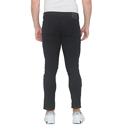 Image of Spykar Men's Cotton Skinny Low Rise Jeans (SKN-01BB-13)