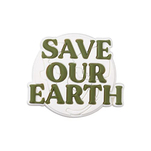 Image of Crocs Jibbitz Save The Planet Shoe Charms| Jibbitz, Save Our Earth, Small