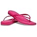 Crocs Womens Miami Flip Flops Dragon Fruit 10 Medium