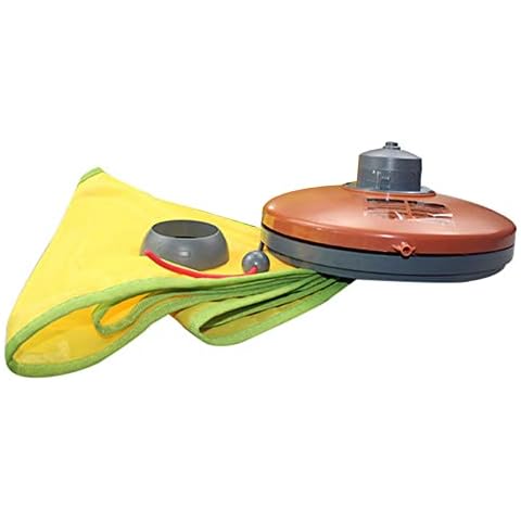 Funny Electric Cat Turntable Pet Exercise Cat's Meow Motorised Revolving Fun Play Toy Mouse Indoor Wand Tail Cover