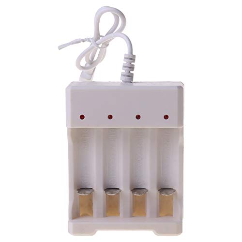 illombo 4 Ports Battery Charger for AA AAA Batteries with USB Plug 220V 50Hz Universal Power Tool Adapter Station Accessories