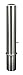 Calpipe - SSP03040-D - Bollard, Removble, 3, Dome, Stainless Steel