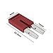 Micro Traders 10 PCs FBS 2-5 Plug in Contact Bridge 3030161 Square Bridge FBS Jumper Bar for UT ST Push-in Terminal Centre Cross Bridges Red