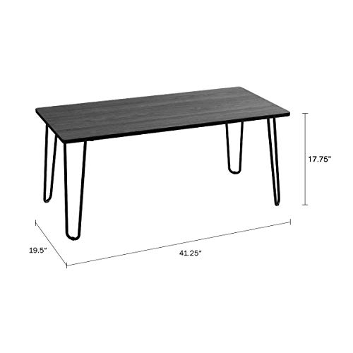 Lavish Home Coffee Table 68% Off - Minimalist Hairpin Leg Design