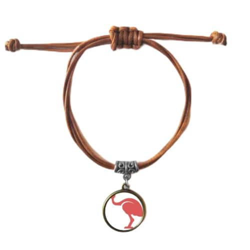 Bracelet Australie style rétro en cuir et double corde, l'accessoire décontracté du quotidien
