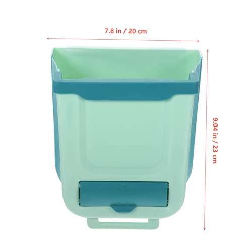 Caneca de basura plegable para puerta de gabinete Hemobllo miniatura 2