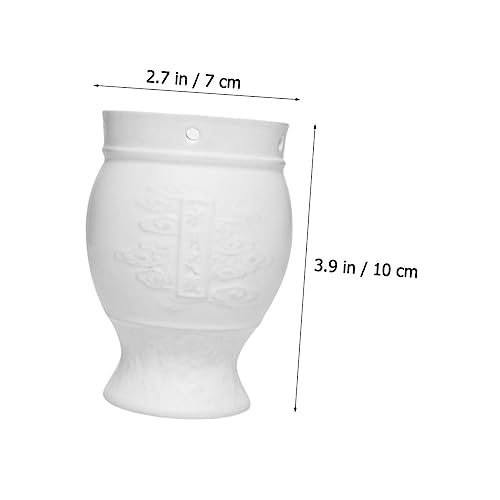 FOMIYES Caja portátil quemadora para terapia de moxibustión, tanque de calor de cerámica para masaje Gua y relajación para alivio de cuello, rodilla y hombro, uso en cualquier lugar y momento miniatura 2