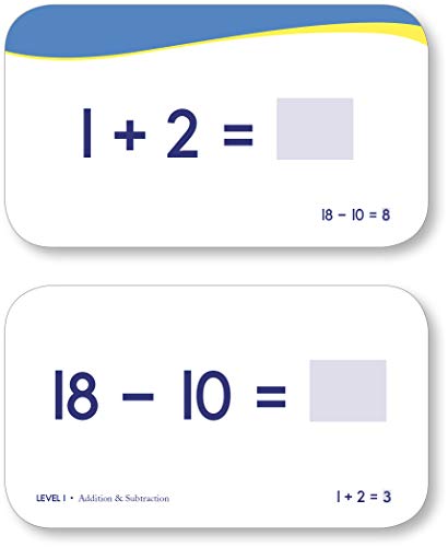 1St Grade Math Flashcards: 240 Flashcards For Building Better Math Skills (Addition & Subtraction, Place Value, Number Patterns, Comparing Numbers, Geometry, Time, Money) (Sylvan Math Flashcards) #TOP1