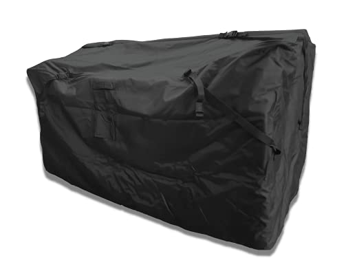 HBCOLLECTION® Funda de alta resistencia 500D para sofá de jardín HB-Elite (193 x 78 x 65 cm), color negro Cover