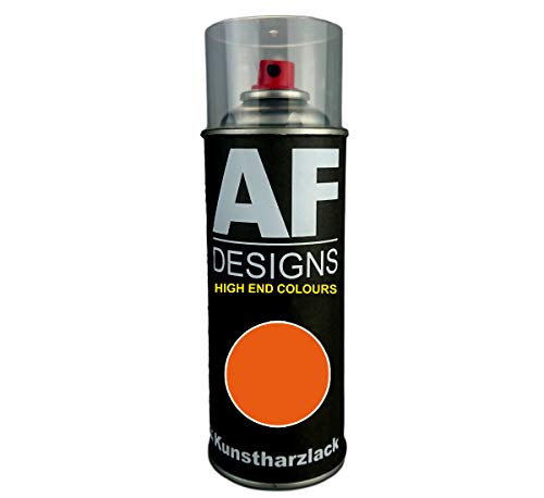 Alex Flittner Designs Kunstharz Lackspray Buntlack Spraydose für HAMM ORANGE Baumaschinen