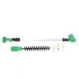 Heckenschere, Elektrisch, Bürstenlos, 21 V, Vielseitiges Beschneiden, Verschiedene Sicherheitsschutzfunktionen, Ergonomisches Design, Leicht, Praktisch, mit 1,6 M