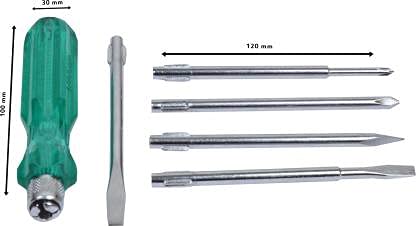 Image of Visko Premium Combination Screwdriver Set (Pack of 6)