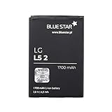 Producto ⭐⭐⭐⭐⭐ Blue Star Premium - Batería de Li-Ion litio 1700mAh para LG L7 / LG L5 2 - Carga Rapida 2.0