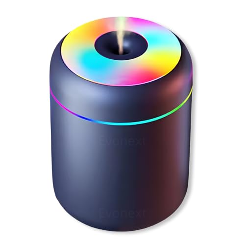 Umidificador de Ar Difusor de Aromaterapia 300ml (Preto)